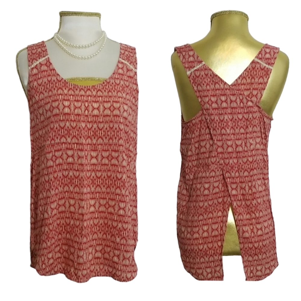 Lucky Brand Boho Tank Top Size Small